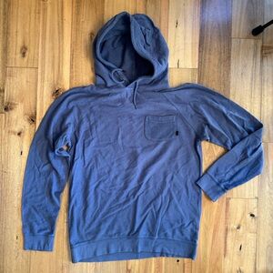Men's Blue Hoodie QuickSilver size M‎ Mediium